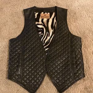 King Ranch women’s size Small Leather Vest